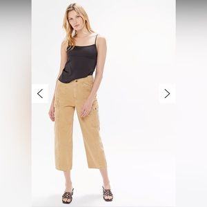 UO Cleo Mid-Rise Cropped Cargo Pant